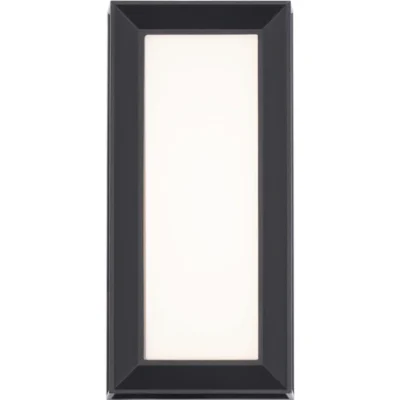 LED Black Outdoor Wall Light